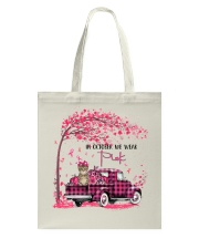 Pink Autumn - Cat 1 Tote Bag tile