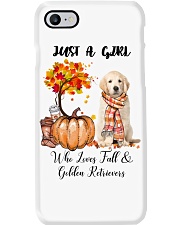 Fall And - Golden Retriever Phone Case tile