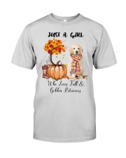 Fall And - Golden Retriever Premium Fit Mens Tee tile