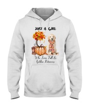 Fall And - Golden Retriever Hooded Sweatshirt tile