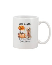 Fall And - Golden Retriever Mug tile