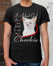 He Sent - Chorkie Classic T-Shirt apparel-classic-tshirt-lifestyle-30