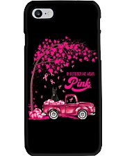 LBN October Pink Truck German Shepherd 1 Phone Case tile