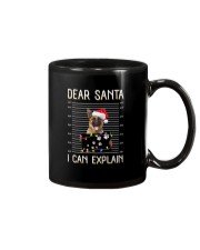 Dear Santa German Shepherd Dog Mug tile