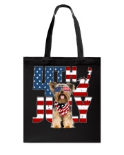 4th Of July Yorkshire Terrier Tote Bag tile