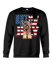 4th Of July Yorkshire Terrier Crewneck Sweatshirt tile