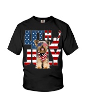 4th Of July Yorkshire Terrier Youth T-Shirt tile