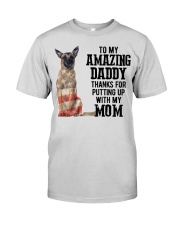 Amazing Daddy - Belgian Malinois Premium Fit Mens Tee tile