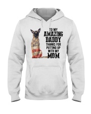 Amazing Daddy - Belgian Malinois Hooded Sweatshirt tile