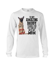 Amazing Daddy - Belgian Malinois Long Sleeve Tee tile