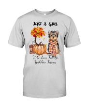 Fall And - Yorkshire Terrier Premium Fit Mens Tee tile