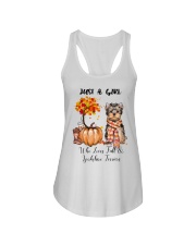 Fall And - Yorkshire Terrier Ladies Flowy Tank tile