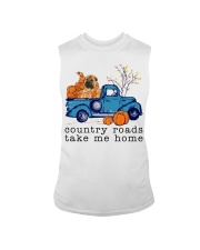 Blue Car - Chinese Shar Pei Sleeveless Tee tile