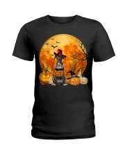 Moon Candy - BLACK Great Dane Ladies T-Shirt tile