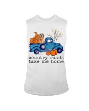 Blue Car - LEMON Beagle Sleeveless Tee tile