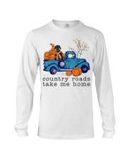 Blue Car - Dobermann Pinscher Long Sleeve Tee tile