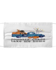 Blue Car - Dobermann Pinscher Mask tile