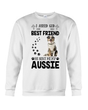 I Asked God for Friend - Aussie Crewneck Sweatshirt tile