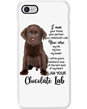 Your Friend CHOCOLATE lab Phone Case tile