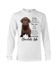 Your Friend CHOCOLATE lab Long Sleeve Tee tile