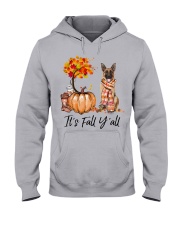 It is Fall - German Shepherd Dog Hooded Sweatshirt front