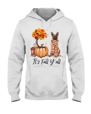 It is Fall - German Shepherd Dog Hooded Sweatshirt tile