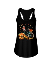 Autumn Bike - Bull Terrier 2 Ladies Flowy Tank tile