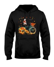 Autumn Bike - Bull Terrier 2 Hooded Sweatshirt tile