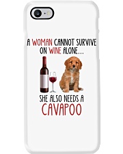 She Also Needs - Cavapoo Dog Phone Case tile