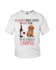 She Also Needs - Cavapoo Dog Youth T-Shirt tile