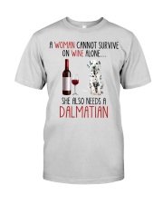 She Also Needs - Dalmatian Dog Premium Fit Mens Tee tile