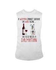 She Also Needs - Dalmatian Dog Sleeveless Tee tile