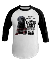 Happy Father Day - Black Labrador Baseball Tee tile