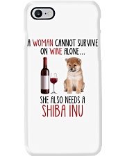 She Also Needs - Shiba Inu Dog Phone Case tile