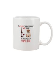 She Also Needs - Shiba Inu Dog Mug tile