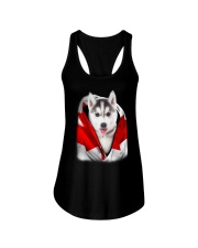 Canada Flag - Husky Ladies Flowy Tank tile