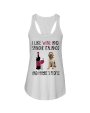 Three People - Spinone Italiano Ladies Flowy Tank tile