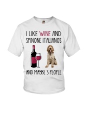 Three People - Spinone Italiano Youth T-Shirt tile