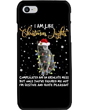 Christmas Lights - Cat 4 Phone Case tile