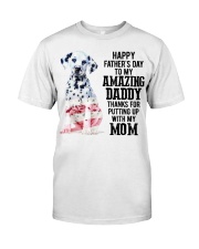 Father Day - Dalmatian Dog Classic T-Shirt tile