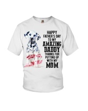 Father Day - Dalmatian Dog Youth T-Shirt tile