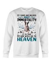Immortality - Bull Terrier Crewneck Sweatshirt tile