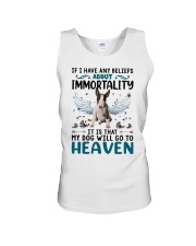 Immortality - Bull Terrier Unisex Tank tile