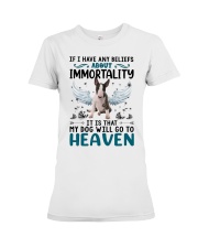 Immortality - Bull Terrier Premium Fit Ladies Tee tile