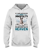 Immortality - Bull Terrier Hooded Sweatshirt tile