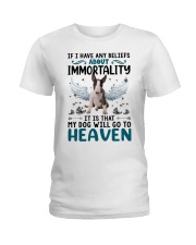 Immortality - Bull Terrier Ladies T-Shirt tile