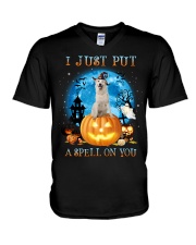 Spell - Great Pyrenees 2 V-Neck T-Shirt tile