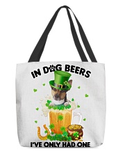Dog Beers - Rat Terrier 2 All-Over Tote tile