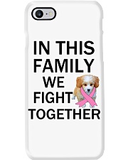 Fight Together - Shih-Poo Phone Case tile
