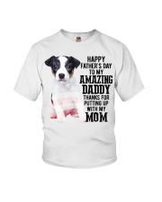 Father Day - Jack Russell Terrier Youth T-Shirt tile